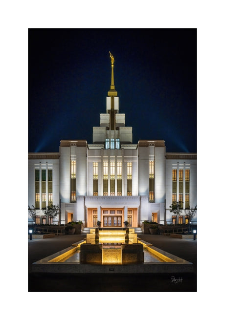 Saratoga Springs Utah Temple- A Mighty Fortress