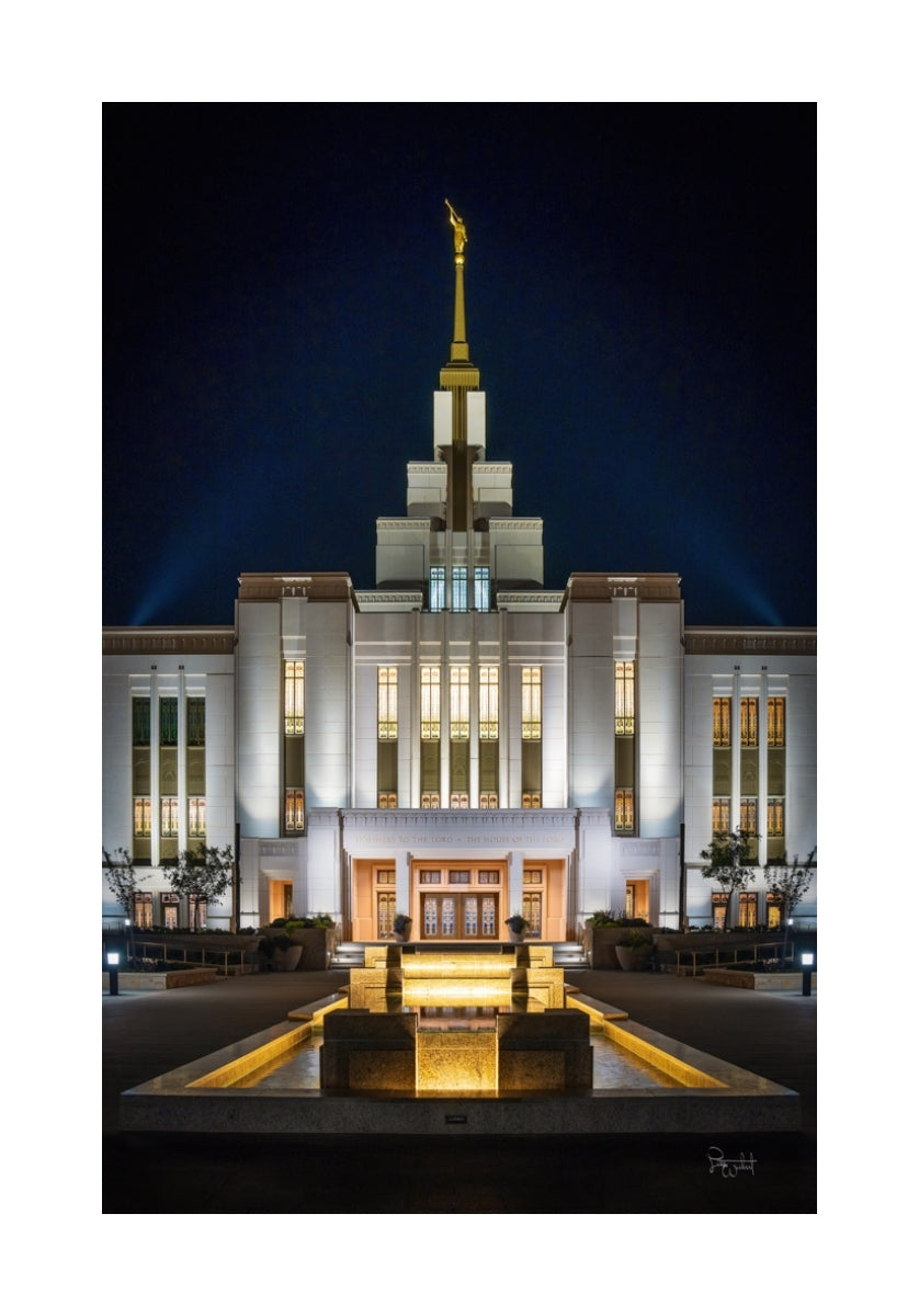 Saratoga Springs Utah Temple- A Mighty Fortress