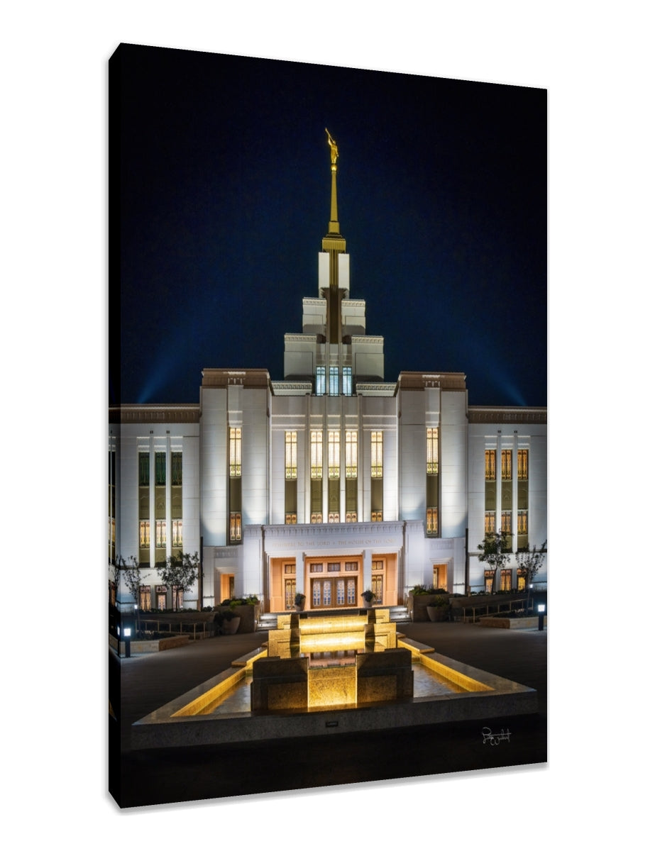 Saratoga Springs Utah Temple- A Mighty Fortress