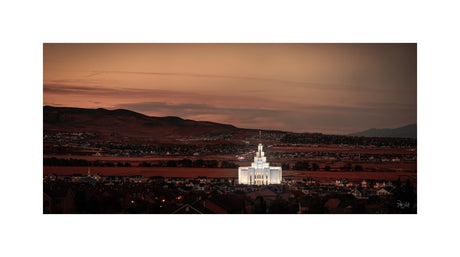 Saratoga Springs Utah Temple- Abide With Me