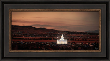 Saratoga Springs Utah Temple- Abide With Me