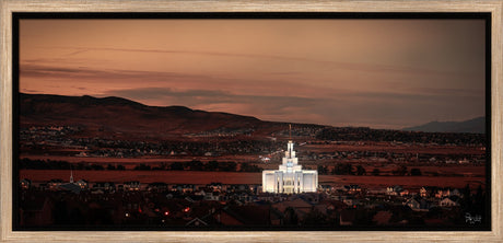 Saratoga Springs Utah Temple- Abide With Me