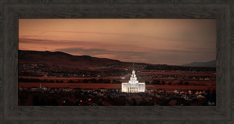 Saratoga Springs Utah Temple- Abide With Me