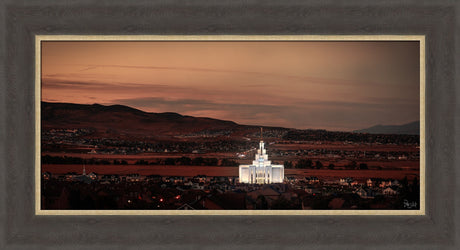 Saratoga Springs Utah Temple- Abide With Me