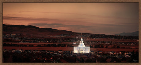 Saratoga Springs Utah Temple- Abide With Me