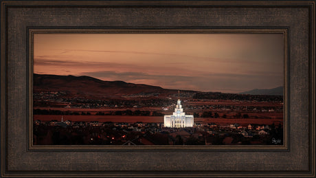 Saratoga Springs Utah Temple- Abide With Me