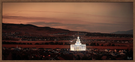 Saratoga Springs Utah Temple- Abide With Me