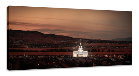 Saratoga Springs Utah Temple- Abide With Me