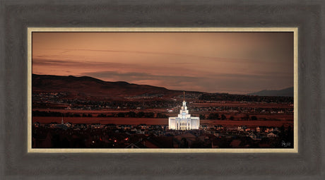 Saratoga Springs Utah Temple- Abide With Me