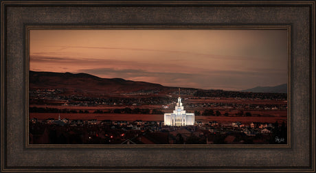 Saratoga Springs Utah Temple- Abide With Me