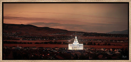 Saratoga Springs Utah Temple- Abide With Me