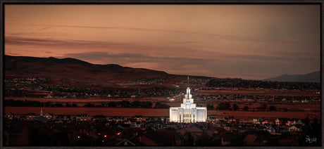 Saratoga Springs Utah Temple- Abide With Me