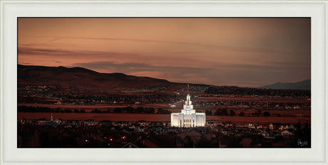 Saratoga Springs Utah Temple- Abide With Me