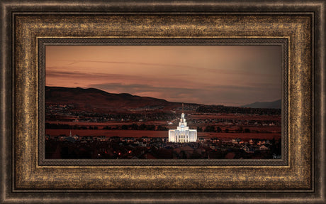 Saratoga Springs Utah Temple- Abide With Me