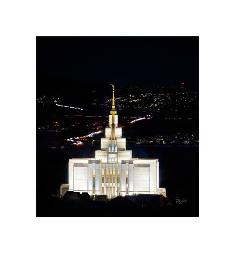 Saratoga Springs Utah Temple- Beacon of Promises