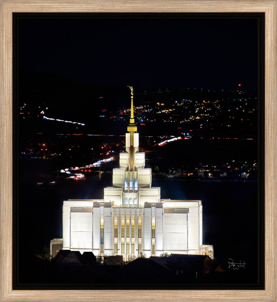 Saratoga Springs Utah Temple- Beacon of Promises