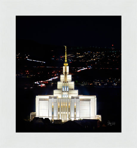 Saratoga Springs Utah Temple- Beacon of Promises