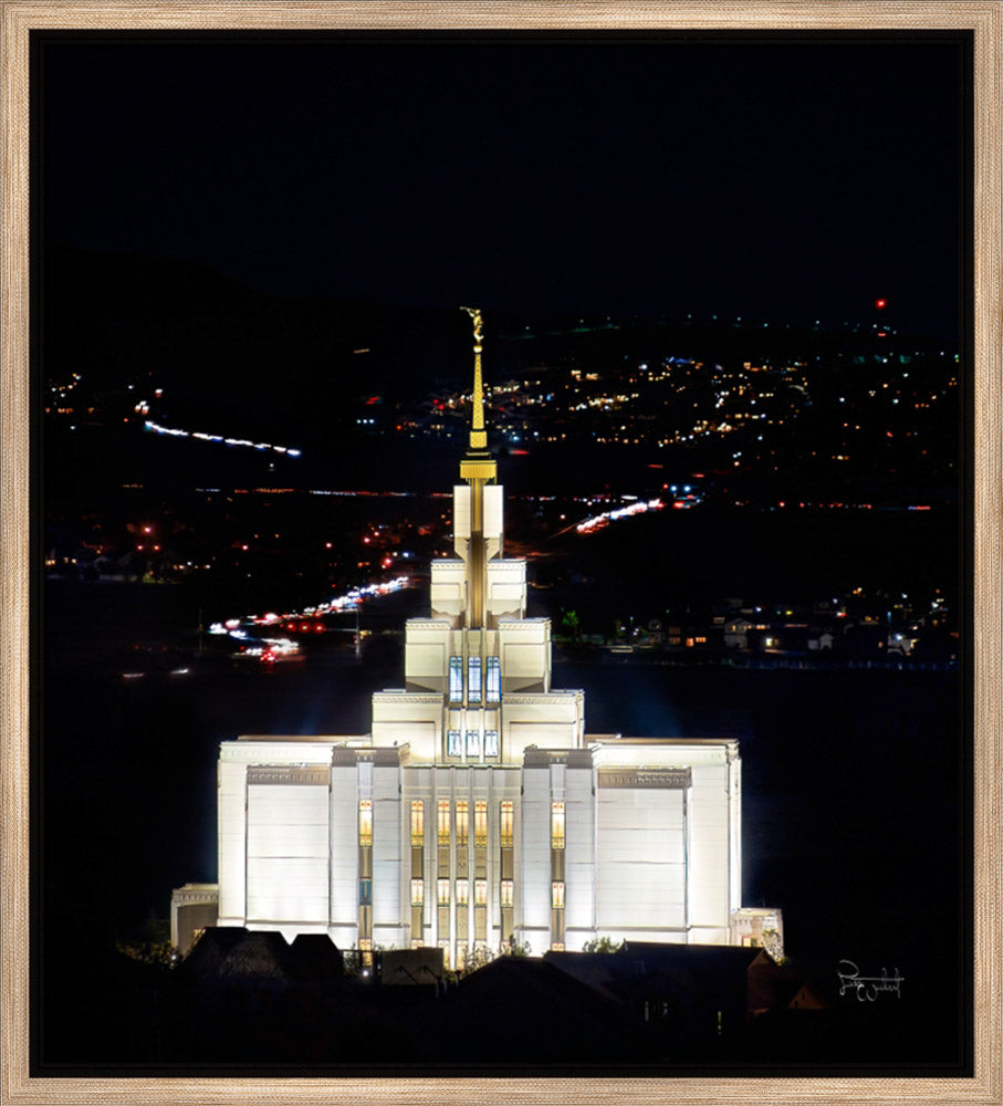 Saratoga Springs Utah Temple- Beacon of Promises