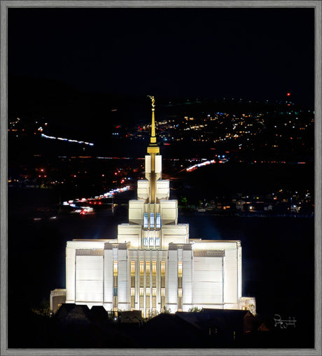 Saratoga Springs Utah Temple- Beacon of Promises