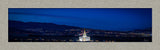 Saratoga Springs Utah Temple- Tis Eventide - framed giclee canvas