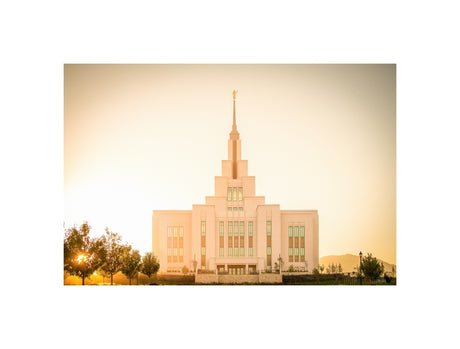 Saratoga Springs Utah Temple- There Is Sunshine In My Soul