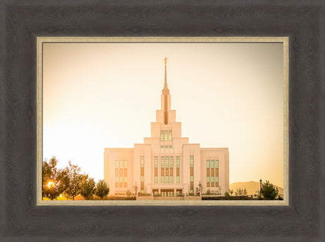 Saratoga Springs Utah Temple- There Is Sunshine In My Soul