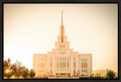 Saratoga Springs Utah Temple- There Is Sunshine In My Soul