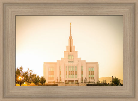 Saratoga Springs Utah Temple- There Is Sunshine In My Soul