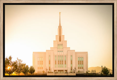 Saratoga Springs Utah Temple- There Is Sunshine In My Soul