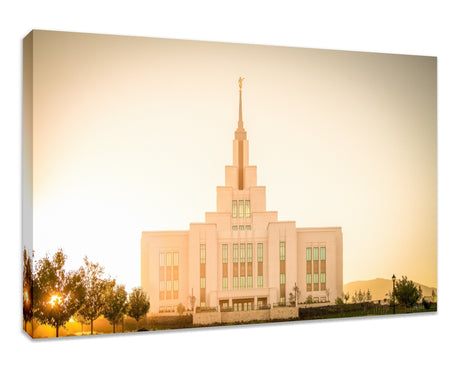 Saratoga Springs Utah Temple- There Is Sunshine In My Soul