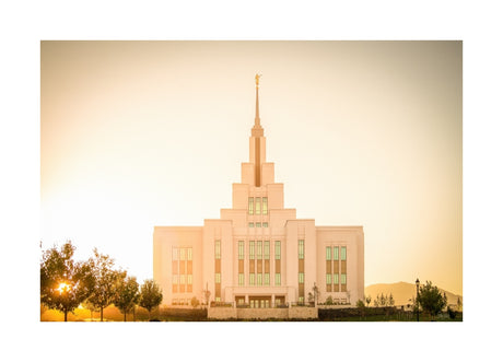 Saratoga Springs Utah Temple- There Is Sunshine In My Soul