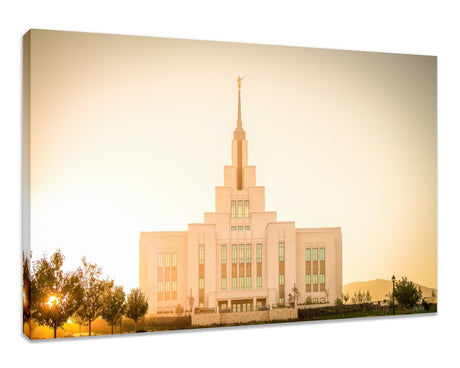 Saratoga Springs Utah Temple- There Is Sunshine In My Soul