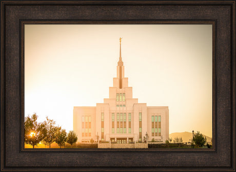 Saratoga Springs Utah Temple- There Is Sunshine In My Soul