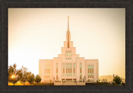 Saratoga Springs Utah Temple- There Is Sunshine In My Soul