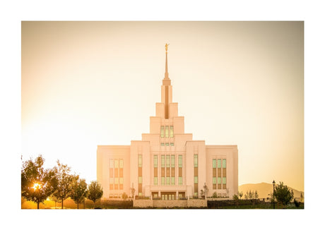 Saratoga Springs Utah Temple- There Is Sunshine In My Soul