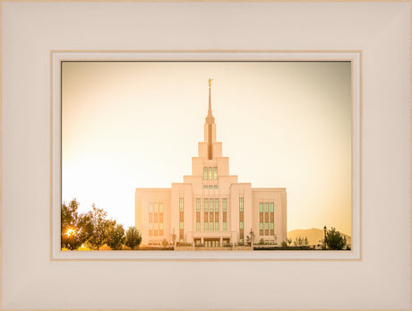 Saratoga Springs Utah Temple- There Is Sunshine In My Soul