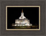 Orem Temple- Behold…. Our Fathers House - framed giclee canvas