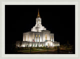 Orem Temple- Behold…. Our Fathers House - framed giclee canvas