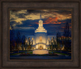 Orem Temple- Spiritual Treasure  - framed giclee canvas