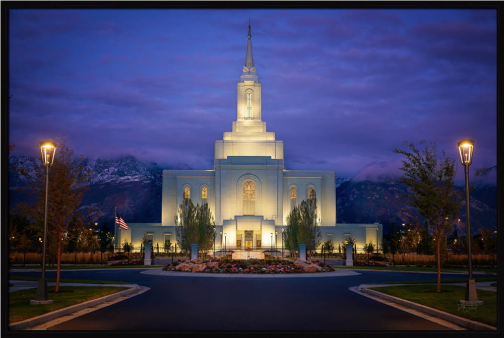 Orem Temple- With Eye Single to the Glory of God