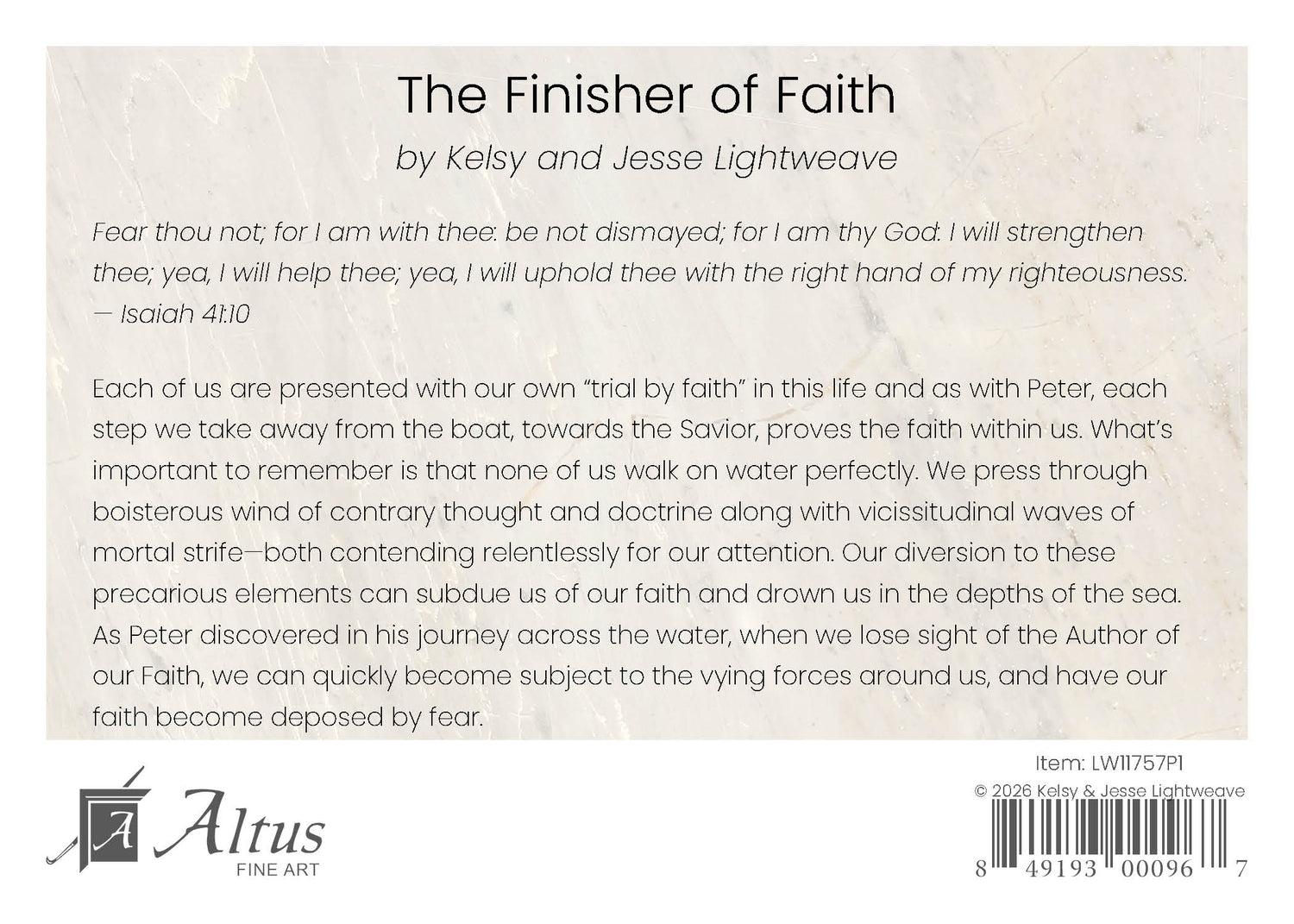The Finisher of Faith