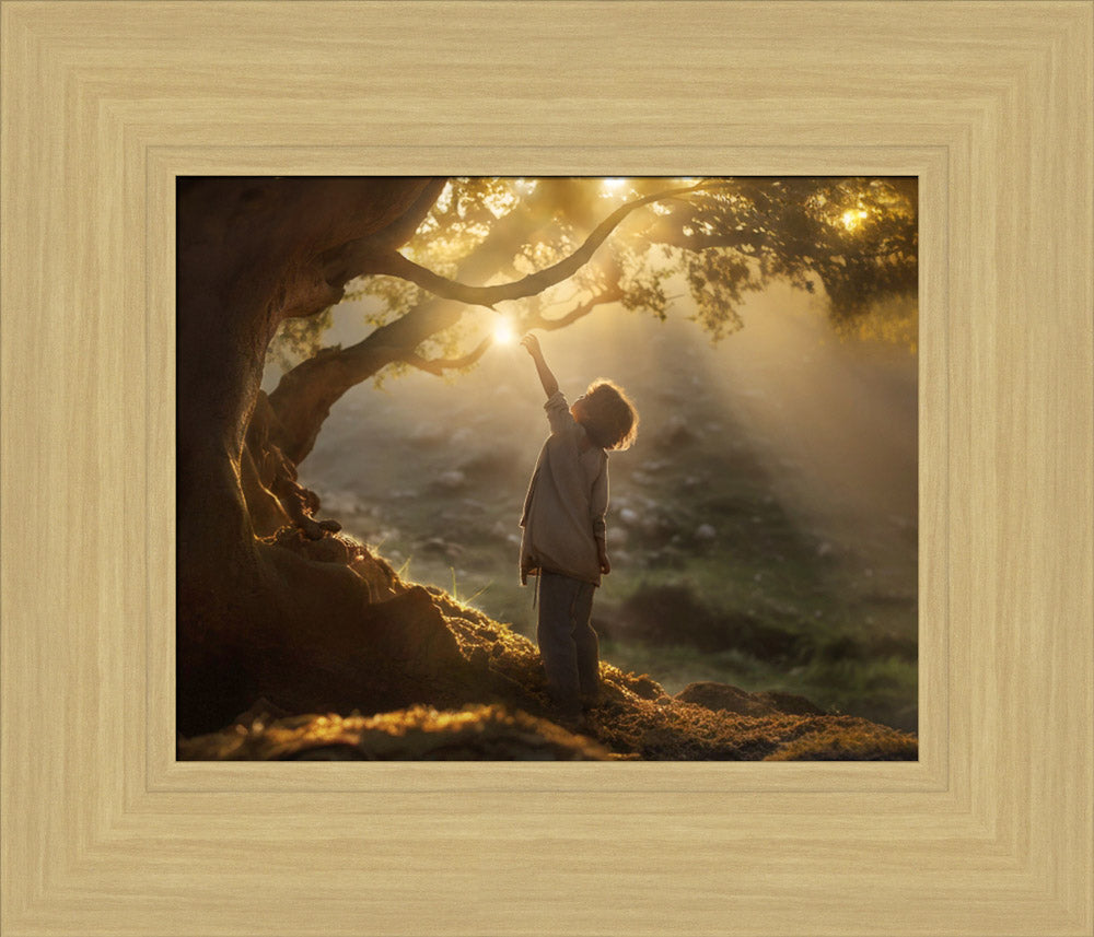 Love of God - framed giclee canvas