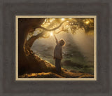 Love of God - framed giclee canvas