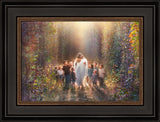 Hope of Innocence - framed giclee canvas