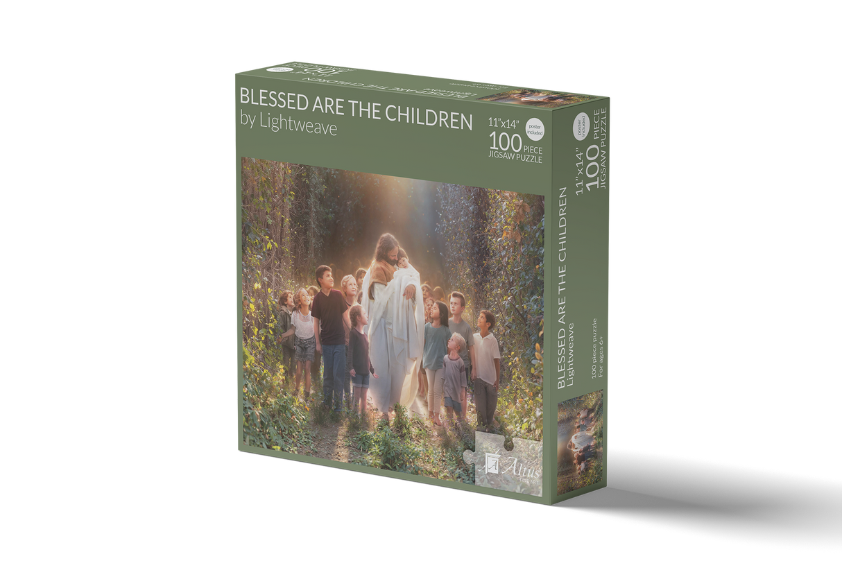Blessed are the Children 100 Piece Puzzle