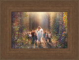 Hope of Innocence - framed giclee canvas