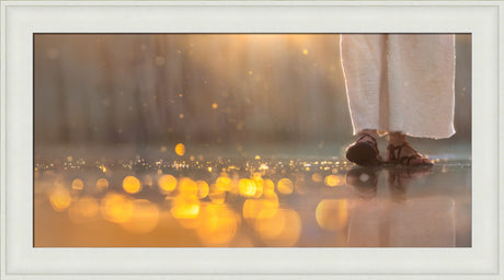 Walk In Faith - framed giclee canvas