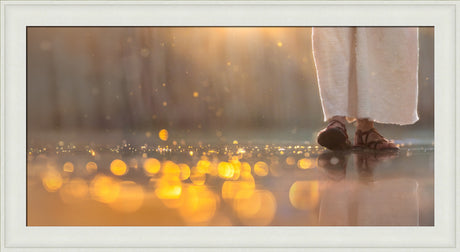 Walk In Faith - framed giclee canvas