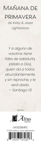Spring Morning bookmark (Spanish)