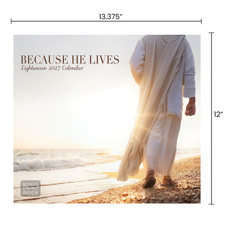Because He Lives Lightweave 2027 Calendar